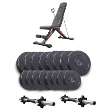 Набір Elitum Titan гантелі 2х31кг Hop-Sport HS-2080 HB