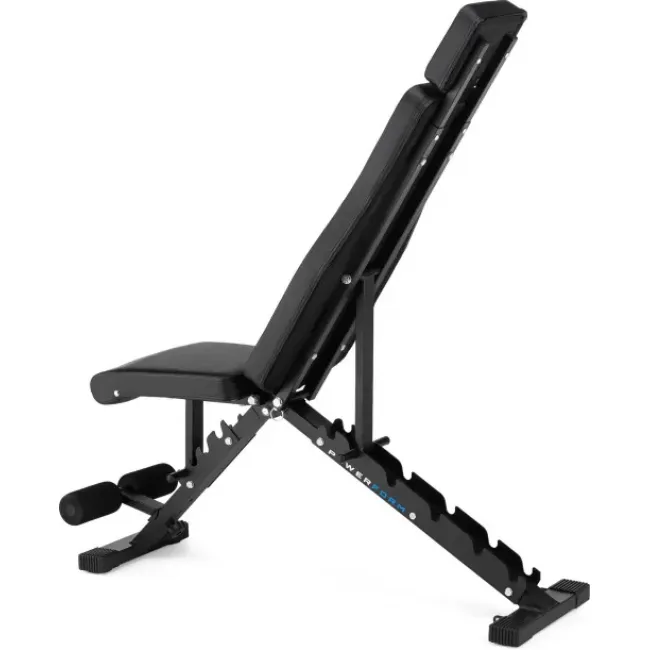 Складная регулируемая скамья для тренировок Gymtek XL500 с эспандерами