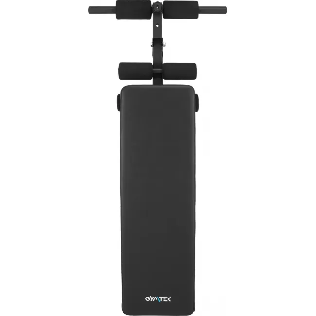 Наклонная скамья для тренировок пресса Gymtek XL200 с эспандерами для дома