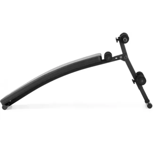 Наклонная скамья для тренировок пресса Gymtek XL200 с эспандерами для дома