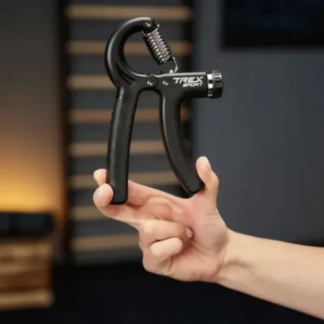 Набор регулируемых эспандеров 5-60кг Trex Sport TX-002HGB черно-серый