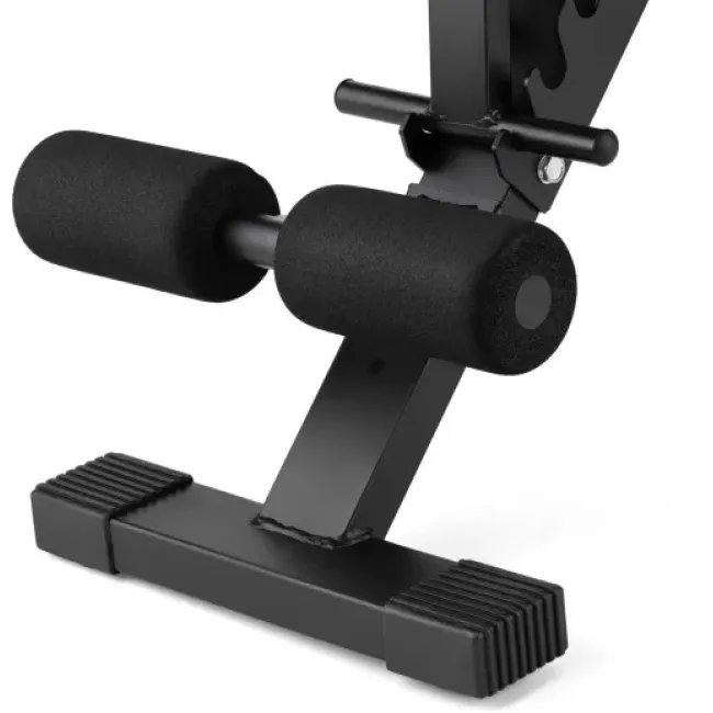 Складная регулируемая скамья для тренировок Gymtek XL500 с эспандерами