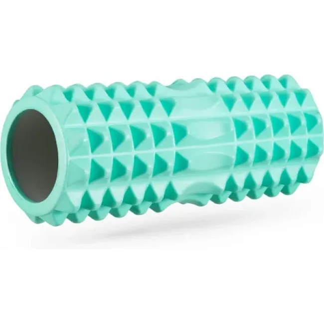 Массажный ролик Gymtek для йоги и фитнеса EVA 33*11см мятный