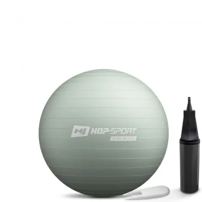 Фитбол Hop-Sport 45см шалфейный + насос