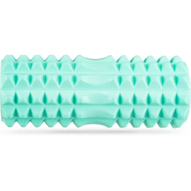 Массажный ролик Gymtek для йоги и фитнеса EVA 33*11см мятный