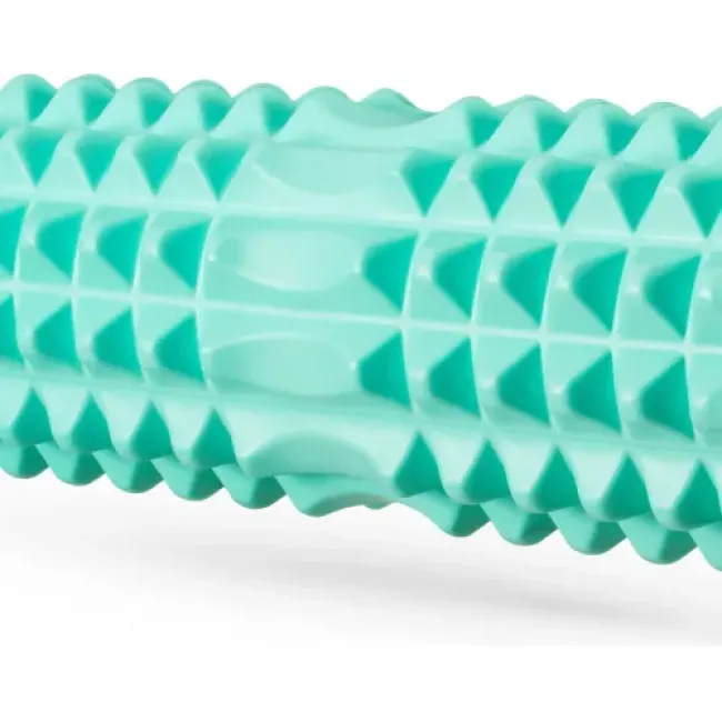 Массажный ролик Gymtek для йоги и фитнеса EVA 33*11см мятный