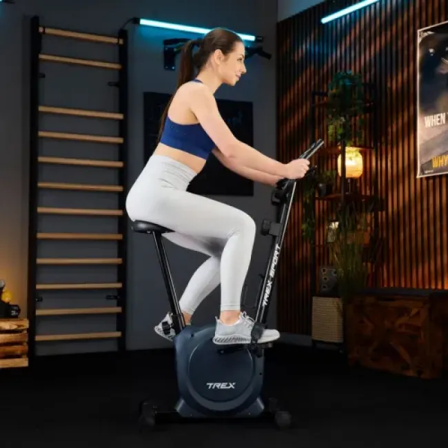 Велотренажер Trex Sport TX-350MB RIZE магнитный синий