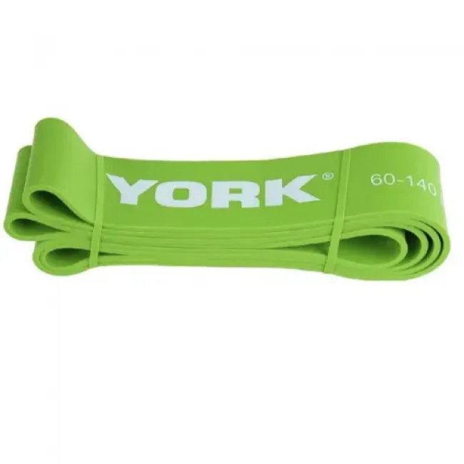 Резинка для фитнеса York 30-65кг - 2080x65x4,5 мм, салатовый