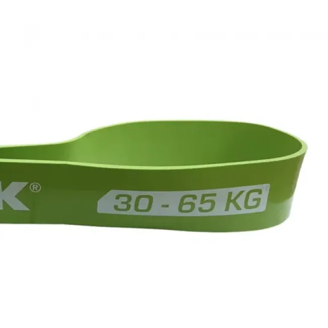 Резинка для фитнеса York 30-65кг - 2080x65x4,5 мм, салатовый