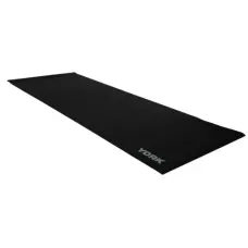 Коврик (мат) для фитнеса и йоги York Fitness 0,3см черный