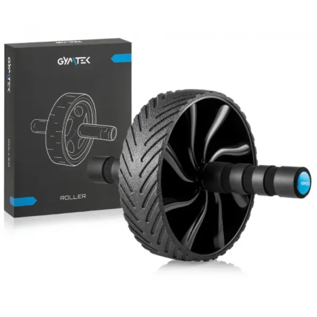 Ролик для преса Gymtek чорний Ролик для преса Gymtek чорний