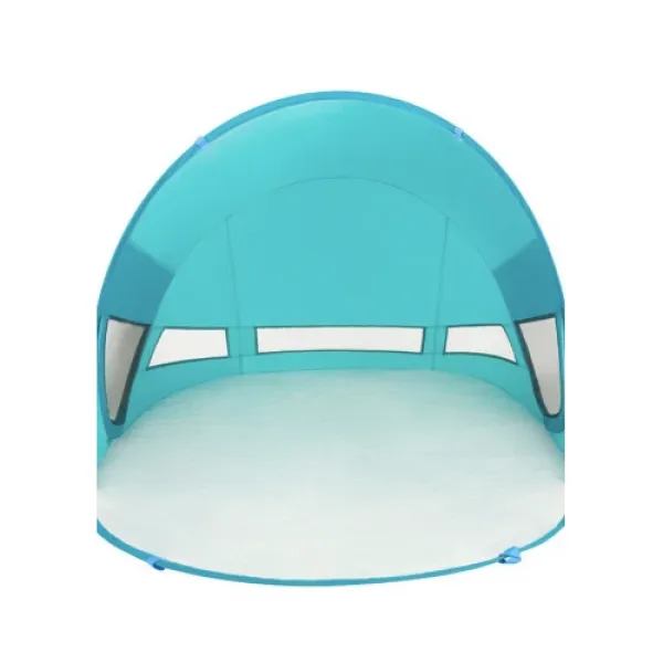 Самораскладная палатка-тент Outtec с окошком бирюзовый
