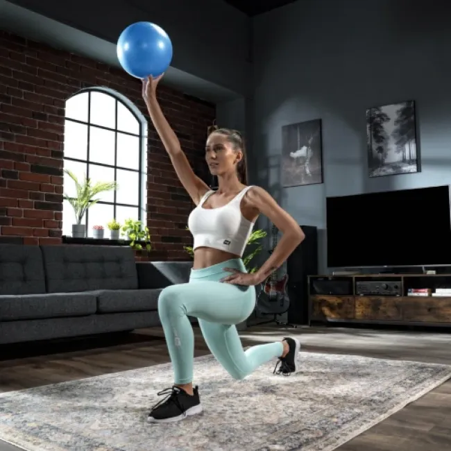 Фітбол Hop-Sport 25см блакитний
