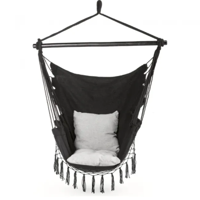 Бразильское кресло - гамак Outtec Boho XXL черный