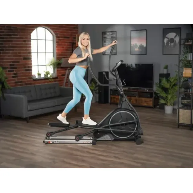 Орбитрек Hop-Sport HS-160CF Stage электромагнитный серый
