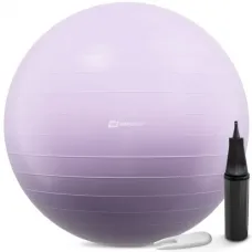Фитбол Hop-Sport 85см сиреневый + насос