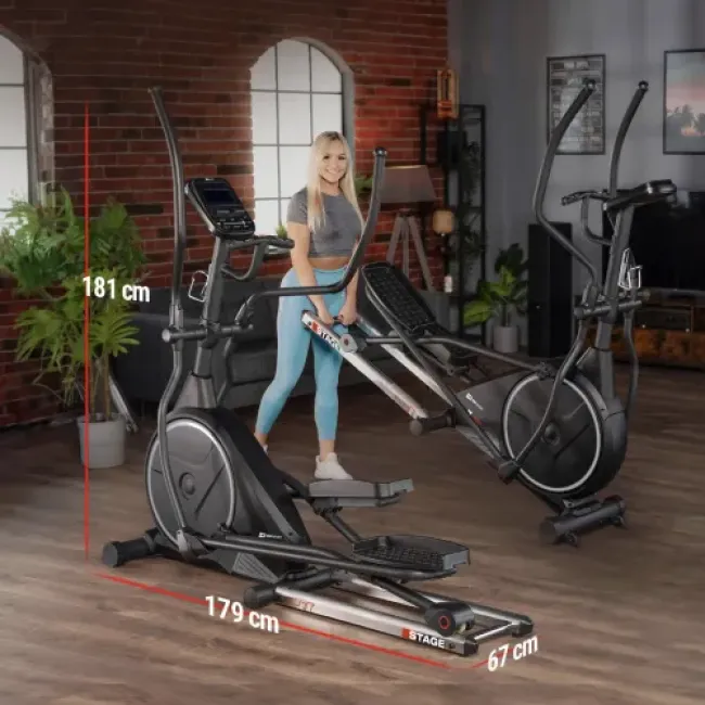 Орбитрек Hop-Sport HS-160CF Stage электромагнитный серый