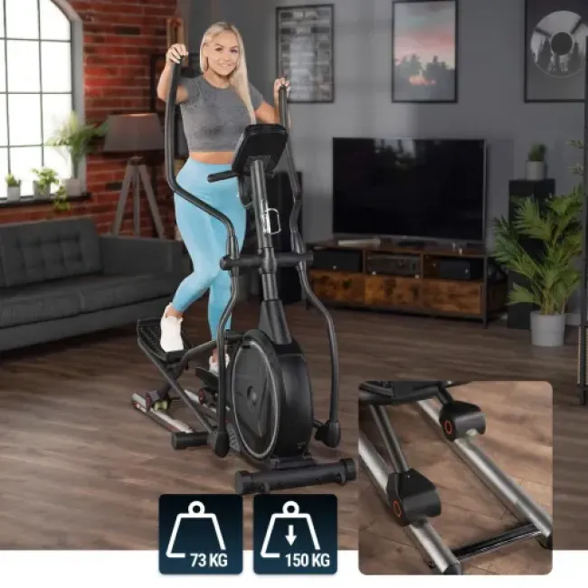 Орбитрек Hop-Sport HS-160CF Stage электромагнитный серый