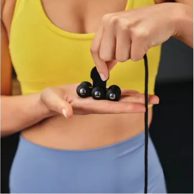 Хулахуп Trex Sport TX-010CHH масажний з обтяжувачем чорний