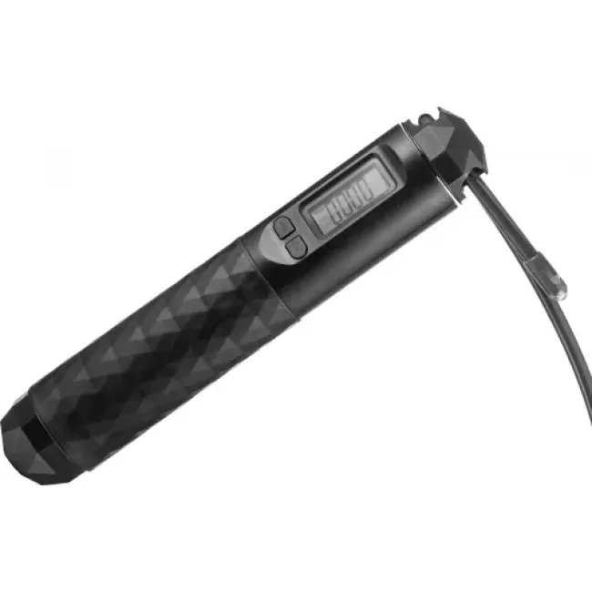 Умная скакалка Gymtek Smart с дисплеем и счетчиком черная