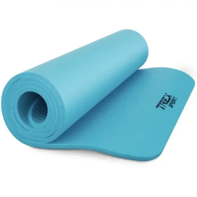 Килимок для йоги Trex Sport TX-018NGM NBR 1см 180х60 блакитний