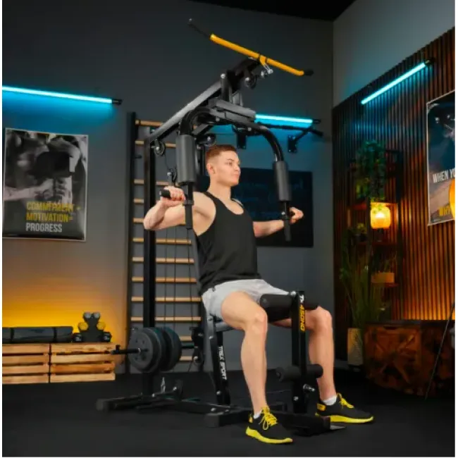 Силовая фитнес станция Trex Sport TX-450HG с верхней и нижней тягой