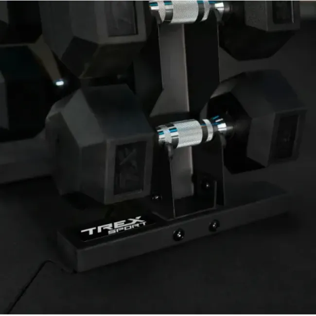 Стійка-піраміда для зберігання 5 пар гантелі Trex Sport TX-055DR