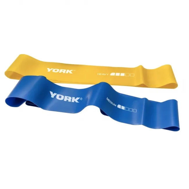 Набір гумок для фітнесу York Fitness (5 шт) 0,5-30 кг