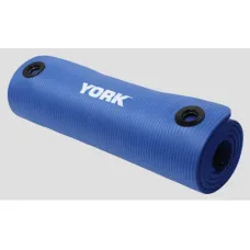 Мат для фитнеса с отверстиями York Fitness NBR 1см синий