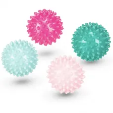 Набор массажных мячей Gymtek 65 мм 4 шт розово-салатовый