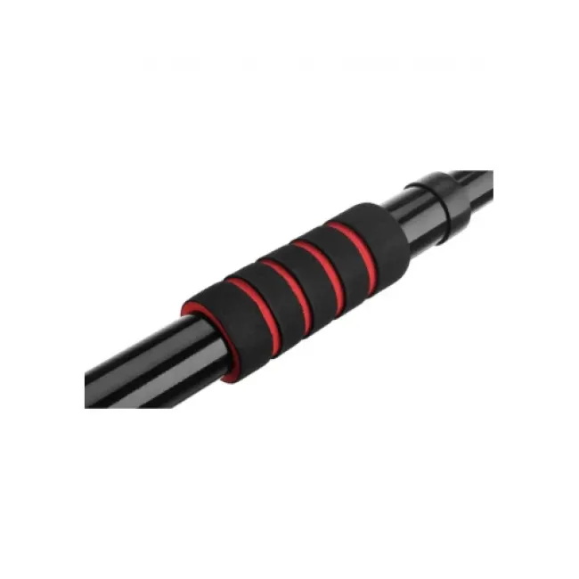 Турник раздвижной Gymtek 63-100 см черно-красный