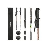 Трекінгові палиці Outtec 3-х секційні 65-135 см Anti-shock ALU