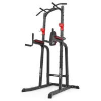 Напольная стойка Турник Брусья Пресс Hop-Sport HS-1018K с держателем для штанги