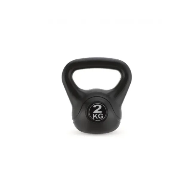 Гиря виниловая Gymtek 2 кг черный Гиря виниловая Gymtek 2 кг черный