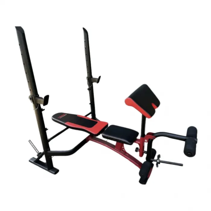 Лава для жиму York Fitness Delta Pro 2000 зі стійкою для штанги та партою Скотта