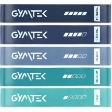 Набор резинок для фитнеса Gymtek 0,5-30кг синий