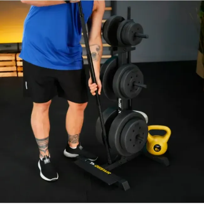 Стійка для дисків та грифів Trex Sport TX-065WR з полицями