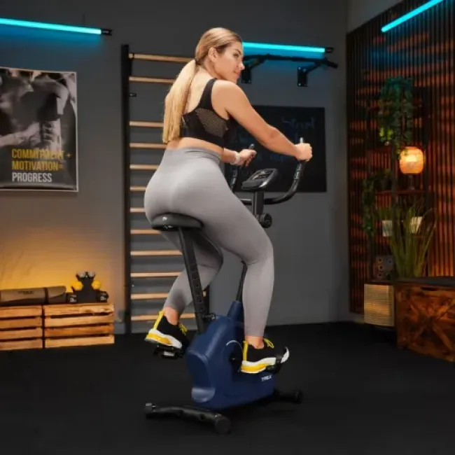 Велотренажер Trex Sport TX-380MB Rigon магнітний темно-синій