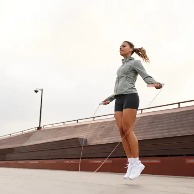 Умная скакалка Gymtek Double Jump Pro 2в1 со счетчиком