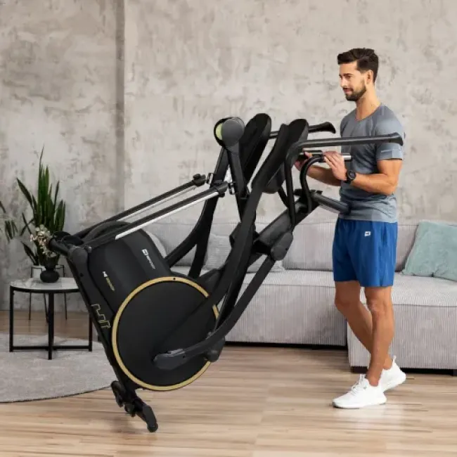 Орбитрек Hop-Sport HS-250CF Jucon черно-золотистый