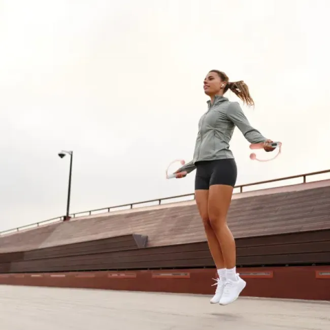 Умная скакалка Gymtek Double Jump Pro 2в1 со счетчиком