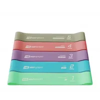 Набор резинок для фитнеса 2,5-18 кг Hop-Sport 600x50мм HS-L650RLL Разноцветный