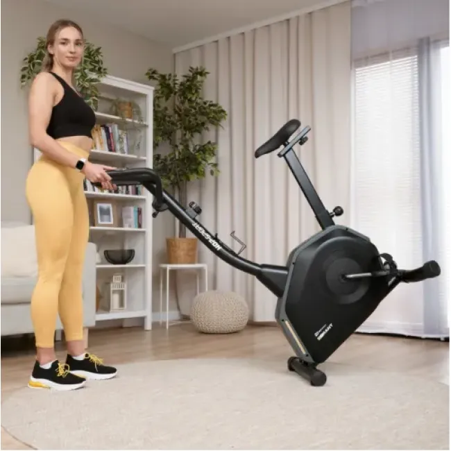 Велотренажер Hop-Sport HS-4000H Grant черно-золотистый