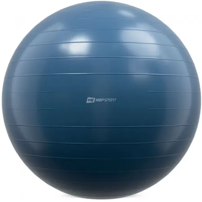 Фитбол Hop-Sport 85см морской темный + насос