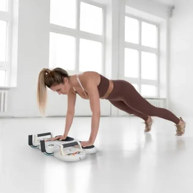 Доска для отжиманий Gymtek Multi Push Up Board белый