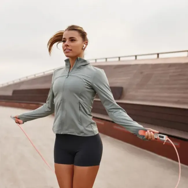 Умная скакалка Gymtek Double Jump Pro 2в1 со счетчиком