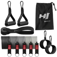 Набор резинок с эспандерами Hop-Sport HS-R060RT