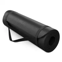 Коврик для йоги Trex Sport TX-018NGM NBR 1см 180х60 черный