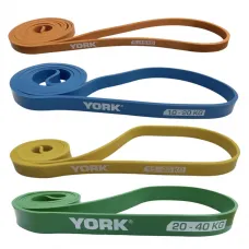 Набір гумок для фітнесу York Fitness 4 шт (5 - 40 кг)
