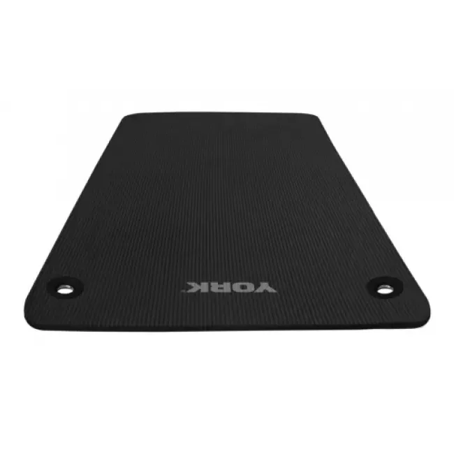Мат для фитнеса с отверстиями York Fitness NBR 1см черный